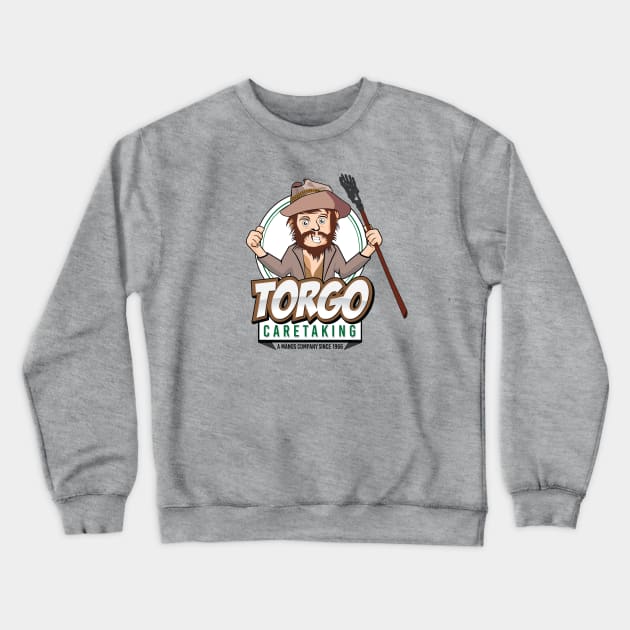 Torgo Care Taking Crewneck Sweatshirt by Underdog Designs